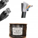 150'Ft Cat5'E Copper 24Awg Uv Outdoor Underground Direct Burial Cable Waterproof