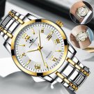Waterproof Men'S Watch Luminous Stainless Steel Relojes De Hombre Classic Quartz