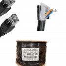 200'Ft Cat5'E Outdoor 24 Awg Patch Cable Uv Direct Burial Ethernet Copper