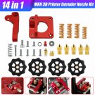 3D Printer Parts Extruder Springs Nozzles Kit For Creality Ender 3 Cr-10 Upgrade