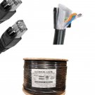 200'Ft Cat5 Outdoor Waterproof Ethernet Cable Cat5E Direct Burial Internet Rj45