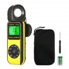 Bt-881D Digital Illuminance Light Meter, Measure Lights 0.01~400,000 Lux (0.01~40,000 Fc) Foot Ca