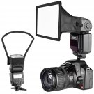 Neewer Camera Speedlite Flash Softbox and Reflector Diffuser Kit for Canon Nikon and Other DSLR Ca