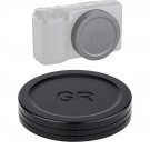 JJC LC-GR3 Metal Lens Cap for Ricoh GR III GR IIIx and GR II Camera, Ricoh GR III Lens Cap, Lens C