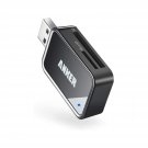 Anker 2-in-1 USB 3.0 SD Card Reader for SDXC, SDHC, SD, MMC, RS-MMC, Micro SDXC, Micro SD, Micro S