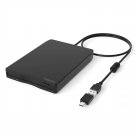 3.5" Usb &Type C External Floppy Disk Drive Portable 1.44 Mb Fdd For Pc Windows 2000/Xp/Vista/7/8/