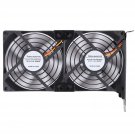 Pci Slot Fan Dual 90Mm 92Mm Gpu Cooler Graphic Card Fans For Video Card Vga Cooler Compatible With