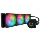 CoolerMaster MasterLiquid ML360L ARGB V2, Close-Loop AIO CPU Liquid Cooler, Gen3 Dual Chamber Pump