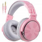 Over Ear Headphone, Wired Bass Headsets With 50Mm Driver, Foldable Lightweight Headphones With Sha