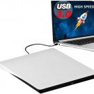 Slim Drive Disc Player External Dvd Burner Cd Rw Writer Laptop Desktop Usb 3.0