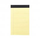 Notepads 5" X 8" Narrow Canary 50 Sheets/Pad 12 Pads/Pack