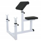 Curl Weight Bench Commercial Preacher Seated Preacher Isolated Dumbbell Biceps