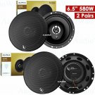 2 Pairs - Infinity Alpha 6530 6.5" 580 Watts 3-Way Car Audio Coaxial Speakers