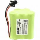 6V Battery SM-2P Plug for Harbor Frieght Sunforce Solar Security Outdoor Light