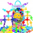 114Pcs Suction Toys Bath Toys For Kids Toddlers Family Game Preschool Learning Sensory Suction Cup