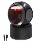 2D Qr Hands-Free Barcode Scanner Omnidirectional Automatic Sensing Scanning Usb Barcode Reader Adj