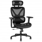 Ergonomic Office Chair With Lumbar Support, Big And Tall Mesh Chairs With Adjustable 3D Arms, Head