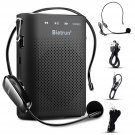 20W Wireless Voice Amplifier For Teachers With Wireless Microphone Headset, Portable Rechargeable(