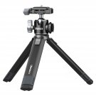 Portable Desktop Mini Tripod Mt-24 Compact Camera Tripod Aluminum Alloy With 360° Ball Head,1/4 In