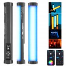 A2 Full-Color Rgb Tube Light, Cri 95 Tlci 97 Accurate Color,2500K-8500K Adjustable,Rgb Cct Hsi Mod