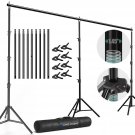Limostudio (Super Heavy Duty) 20 Ft. Wide X 10.4 Ft. Tall Backdrop Stand, Upgraded Model 1.45" Thi