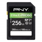 256Gb Elitex-Pro60 Uhs-Ii Sdxc Memory Card - 280Mb/S Read, U3, V60, 4K Uhd, Full Hd, Uhs-Ii For Pr