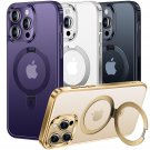 Invisible Stand Magnetic Case For Iphone 14 Pro Max [Look As Bare Iphone][Compatible With Magsafe]