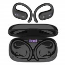 Ifecco Open Ear Headphones Bluetooth 5.3 - True Wireless Open Ear Earbuds With Digital Display Cha
