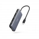 Anker USB C Hub, 555 USB-C Hub (8-in-1), with 100W Power Delivery, 4K 60Hz HDMI Port, 10Gbps USB C