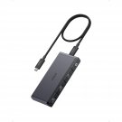 Anker USB C Hub, 556 USB-C Hub (USB4, 8-in-1) with 1.6ft USB4 Cable, 10 Gbps USB-C and USB-A Data