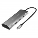 j5create USB C 4K Triple Display Hub - 4K HDMI x2, 4K DP, 2 USB-A and USB-C 10Gbps, PD 100W, Ether