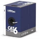 Cat6 Ethernet Cable, 500Ft, 23Awg Solid Bare Copper, Unshielded Twisted Pairs(Utp), 550Mhz, Etl Li