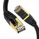 Cat8 Ethernet Cable, Outdoor&Indoor, 65Ft Heavy Duty Weatherproof 26Awg Cat8 Lan Network Cable, 40