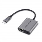 Cable Matters USB C to 2.5 Gigabit Ethernet Adapter with Charging 100W, 2.5g Ethernet to USB-C Ada