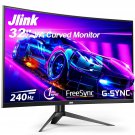 32-Inch Curved Gaming Monitor Up To 240Hz,1080P Computer Monitor 1500R/1Ms(Mprt)/Low Blue Light,Fr