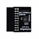 Tpm2.0 Module Lpc 20Pin Module With Infineon Slb9665 For Gigabyte Motherboard Compatible With Gc-T