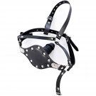 Y-Shape Leather Head Harness With Bondage Dildo Rivet Mouth Masks Gag Fetish Sex Abusing Toys (Lengt Y-Shape Leather Head Harness With Bondage Dildo Rivet Mouth Masks Gag Fetish Sex Abusing Toys (Lengt