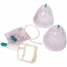 Woman Breast Pump Enlargement Cup Twin 2 Suction Cup With Manual Pump Set Body Cupping Massager Brea Woman Breast Pump Enlargement Cup Twin 2 Suction Cup With Manual Pump Set Body Cupping Massager Brea