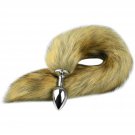 Wild Fox Tail With Stainless Steel Anal Plug Anal Tail Sex Toys Butt Plug Anal Stimulator For Women Wild Fox Tail With Stainless Steel Anal Plug Anal Tail Sex Toys Butt Plug Anal Stimulator For Women