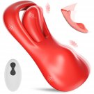 Wearable Vibrator Sex Toys For Women, Remote Control Vibrator With 9 Vibrating Modes, Tongue-Shaped Wearable Vibrator Sex Toys For Women, Remote Control Vibrator With 9 Vibrating Modes, Tongue-Shaped
