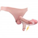 Wearable Dildo Panty, Realistic Strap-On Harness With Silicone Hollow Dildos, Male Penis Extender Co