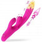 Vibrator Thrusting Dildo Sex Toys For Women, G Spot Rabbit Female Flapping Vibrators With 7 Vibratin Vibrator Thrusting Dildo Sex Toys For Women, G Spot Rabbit Female Flapping Vibrators With 7 Vibratin