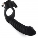 Vibrator Strap On Dildo Double Penetration Cock Rings Rabbit Vibrator Anal Plug Sex Toys Silicone Bu Vibrator Strap On Dildo Double Penetration Cock Rings Rabbit Vibrator Anal Plug Sex Toys Silicone Bu