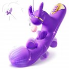 Vibrator Adult Sex Toys For Women - 4In1 G Spot Vibrator With 10 Vibrating 10 Tapping & 7 Flapping, 