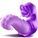 Vibrator Adult Sex Toys For Women - 4 In 1 Tongue Thrusting Vibrators Dildo Rose Sex Toys With 10 Li Vibrator Adult Sex Toys For Women - 4 In 1 Tongue Thrusting Vibrators Dildo Rose Sex Toys With 10 Li