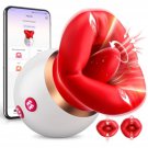 Vibrator Adult Sex Toys For Women - 3In1 Mouth-Shaped Sucking Vibrator, 10 Tongue Licking 3 Sucking Vibrator Adult Sex Toys For Women - 3In1 Mouth-Shaped Sucking Vibrator, 10 Tongue Licking 3 Sucking