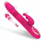 Vibrating Rabbit Dildo With Heating, 10 Vibration Modes, Dual Motor, Pink Vibrating Rabbit Dildo With Heating, 10 Vibration Modes, Dual Motor, Pink