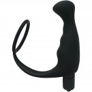 Vibrating P-Spot Massager Cockring - Anal Sex Toy For Men - Penis Ring - Butt Plug - Hypoallergenic Vibrating P-Spot Massager Cockring - Anal Sex Toy For Men - Penis Ring - Butt Plug - Hypoallergenic