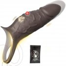 Vibrating Penis Sleeve Cock Ring, All Liquid Silicone Couples Adult Sex Toys For Men Women, Penis Ex Vibrating Penis Sleeve Cock Ring, All Liquid Silicone Couples Adult Sex Toys For Men Women, Penis Ex