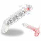 Vibrating Extender Penis Sleeve, Pump And Amplifier, Flexible Cock Ring Couple Vibrator, G-Spot Vibr Vibrating Extender Penis Sleeve, Pump And Amplifier, Flexible Cock Ring Couple Vibrator, G-Spot Vibr